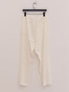 BASERANGE French linen cotton FOLIO casual pants soft and comfortable BAS-TRFO-LC-SU25-UNDYED